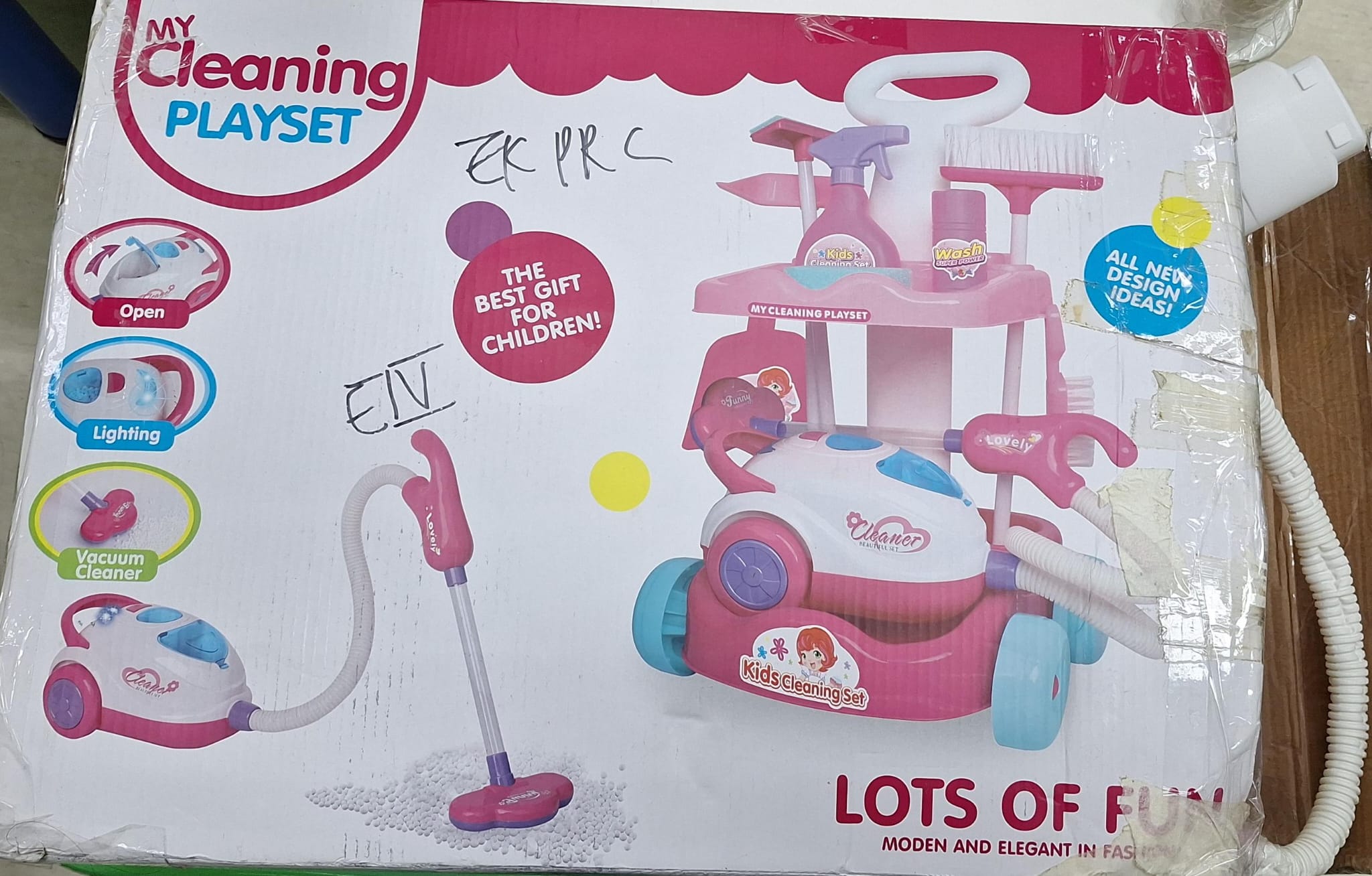 My cleaning playset