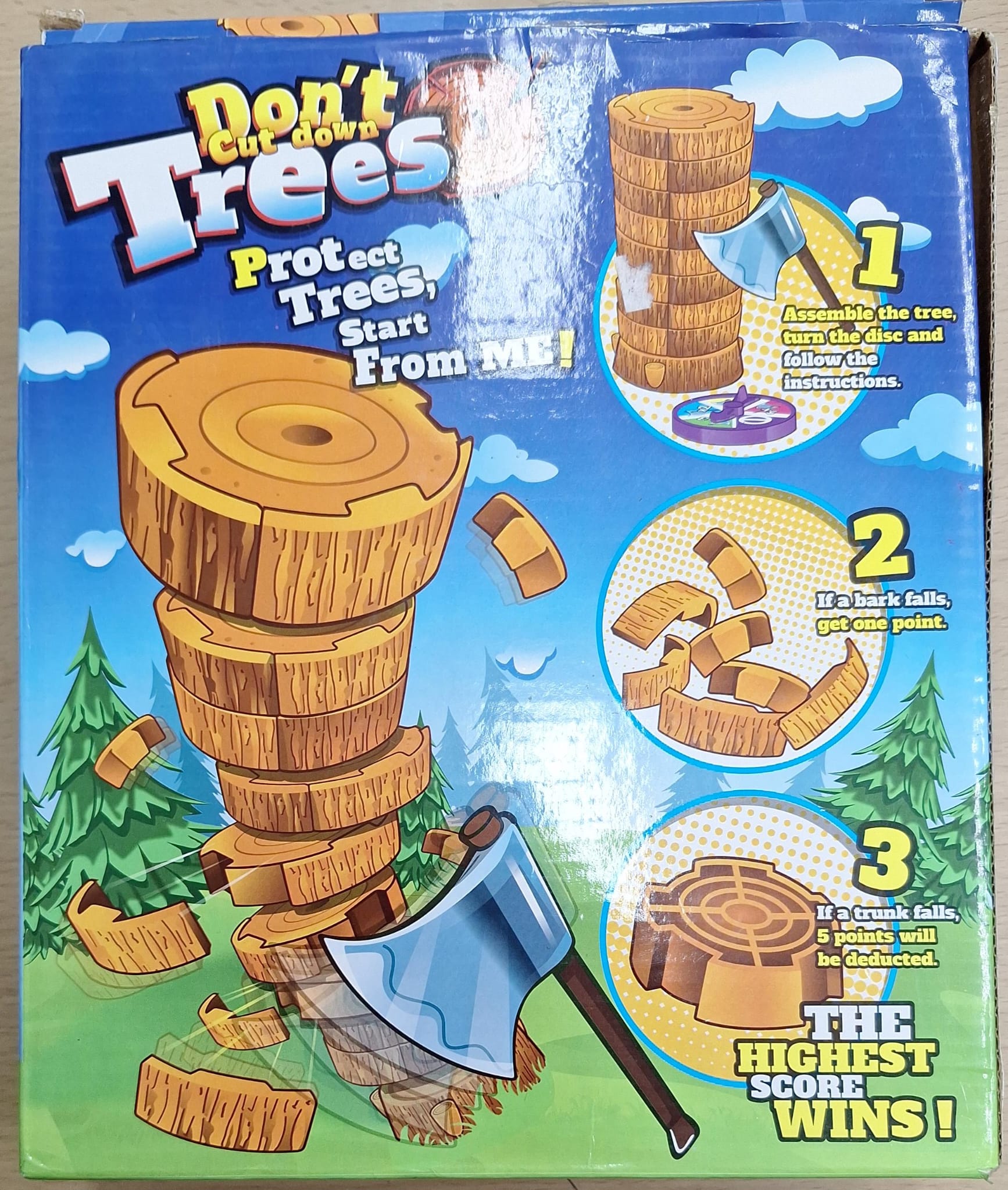 Don't cut down trees